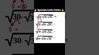 Root nikaalne ki easy trick 😱 | Maths Shortcut  #shorts #ytshorts #viralshorts #trick #dropoutwala