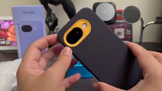 Spigen Nano Pop MagFit Google Pixel 10a Case Unboxing - Blueberry Navy