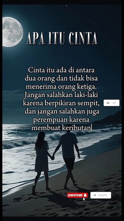 Apa itu cinta. 'ingat cinta itu eksklusif #positif #pikiran #cintasejati #shorts #fypyoutube