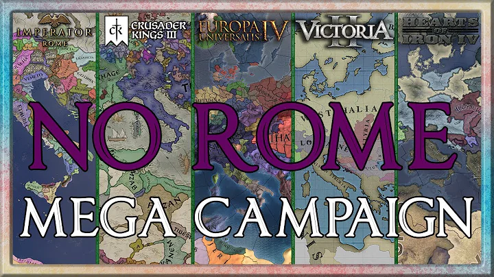 Mega Campaign Timelapse: A World without Rome - Imperator to CK3 to EU4 to Vicky 2 to HOI4 -A.I Only
