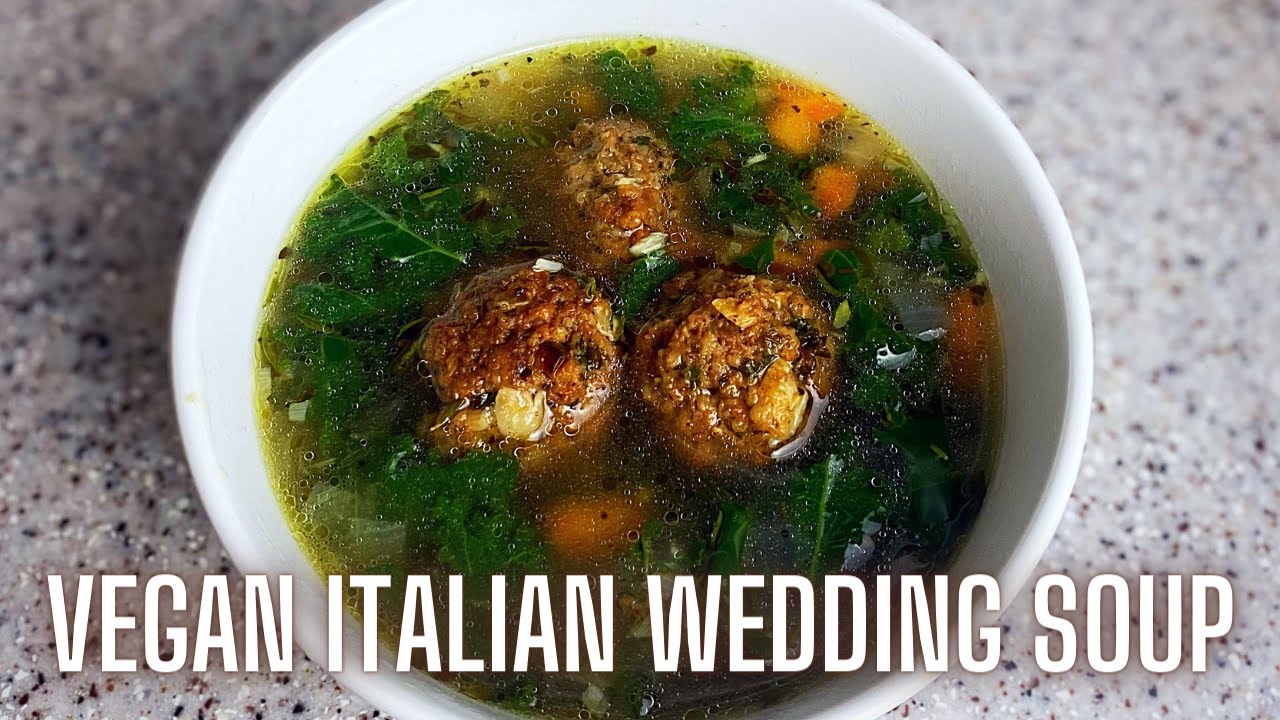 Vegetarian Italian Wedding Soup