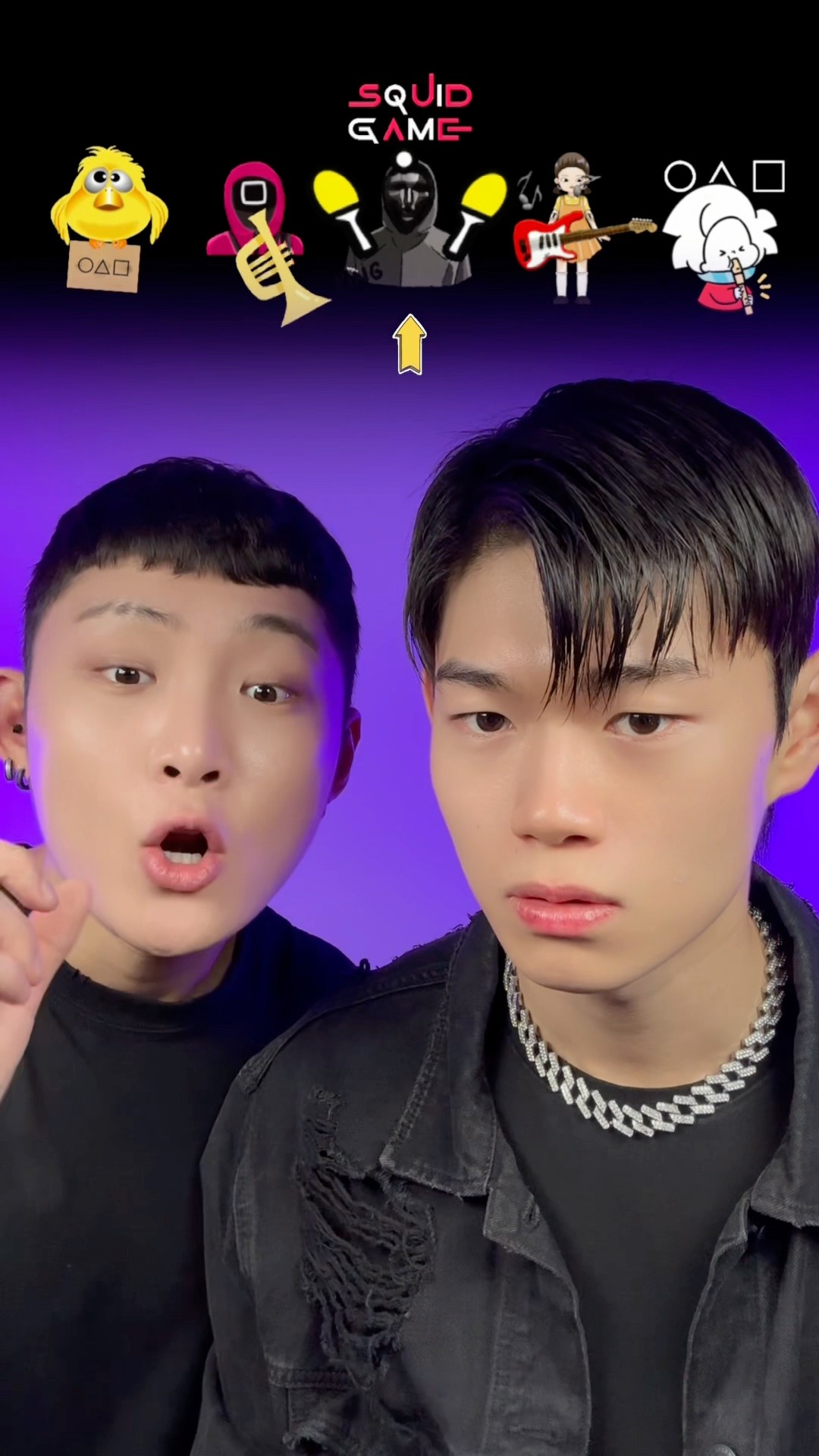 Squid game emoji beatbox challenge #beatbox #tiktok
