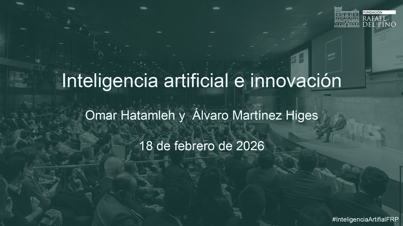 Conferencia Magistral; «Inteligencia artificial e innovación»