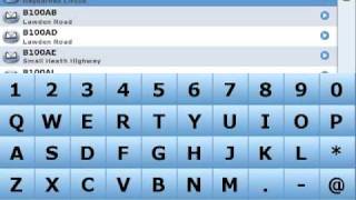 Navigate to a Postcode in NDrive screenshot 4