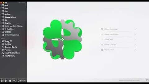 Clover Configurator Mount EFI Partition
