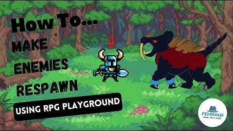 How to Make Enemies Respawn | RPG Playground | Free, No-Coding, RPG Creator,