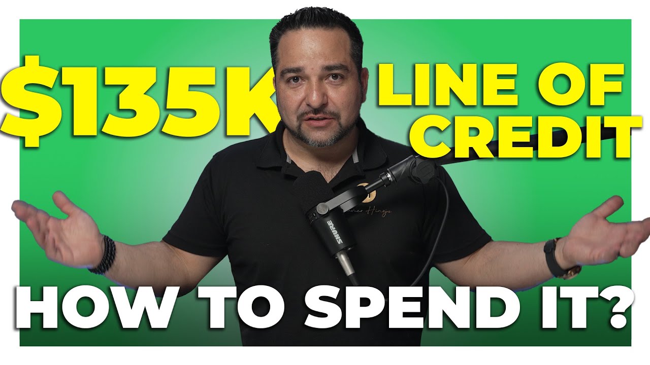 HOW TO SPEND A 135K BUSINESS LINE OF CREDIT? YouTube