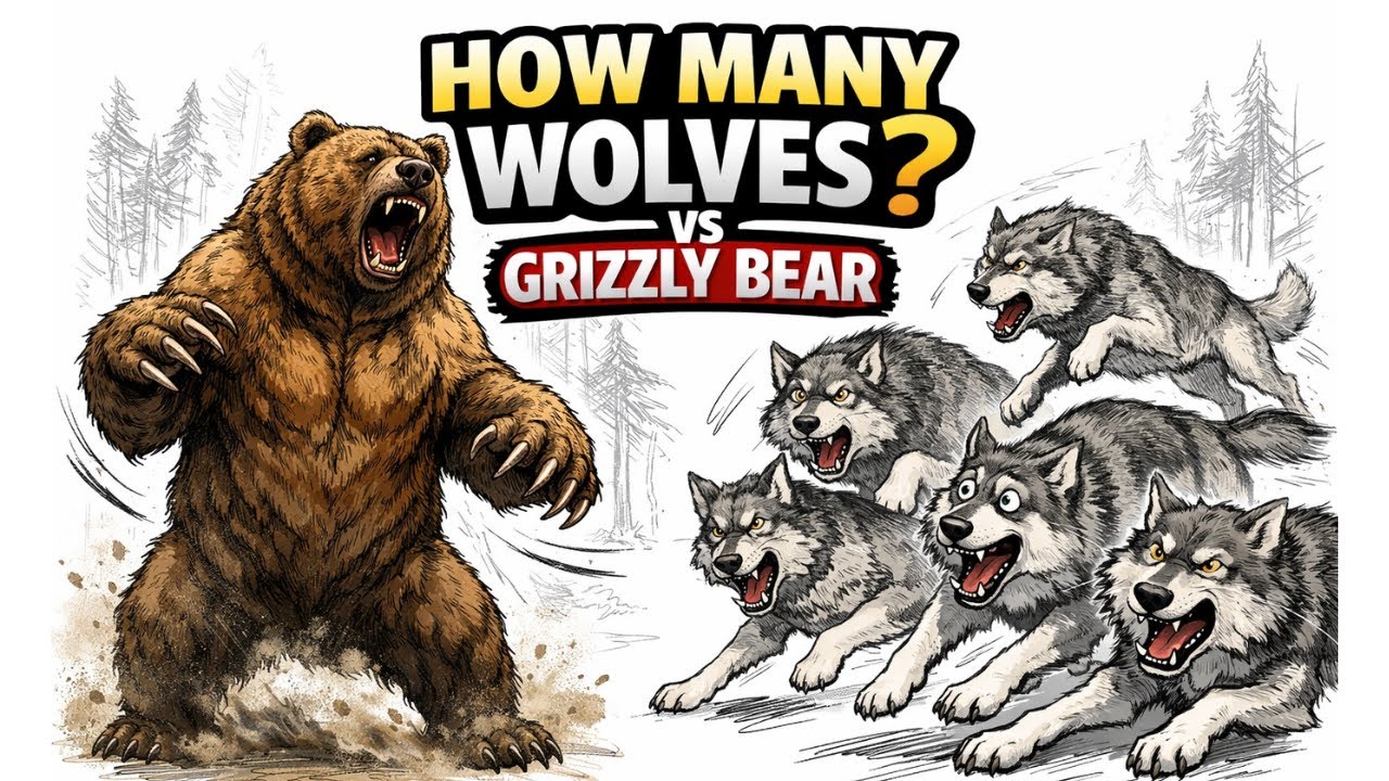 How Many Wolves Can Kill a Grizzly Bear? 