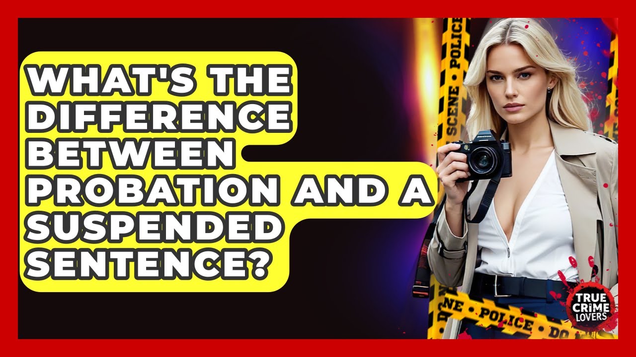 What's The Difference Between Probation And A Suspended Sentence? - True Crime Lovers