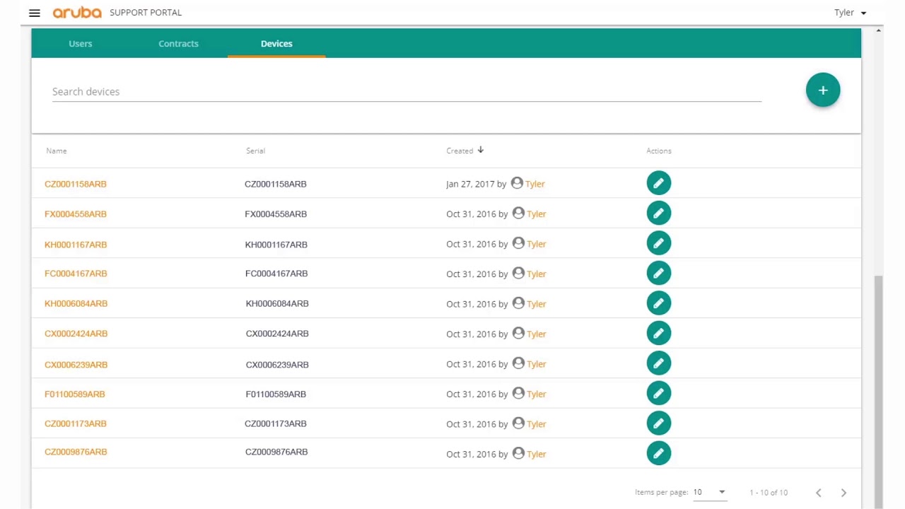 Aruba partner portal