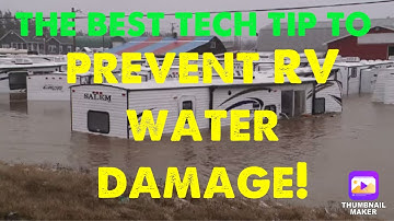 The best RV tech tip I have! Don’t leave your RV without it!