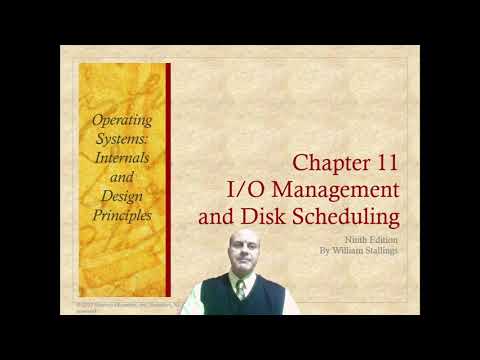 [OS] - Ch11 - I/O Management and Disk Scheduling