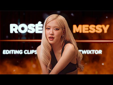 4k Rosé Twixtor Clips Messy F1 The Movie (you don't wanna miss this)