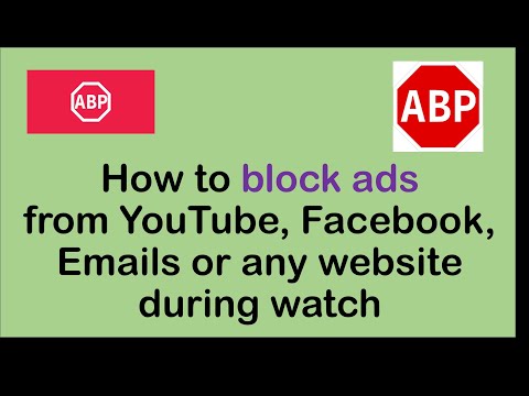 How to block ads on YouTube | How to block ads through Adblock plus