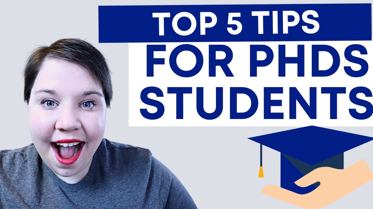 5 Tips for PhD Students | How to navigate your PhD program successfully ...