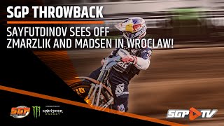 Sayfutdinov sees off Zmarzlik and Madsen in Wroclaw | SGP Throwback