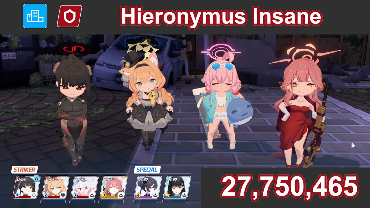 Hieronymus—Light/Red Armor | Urban Insane—27.75m | Blue Archive