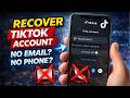 How To Recover Your TikTok Account Without Email or Phone Number