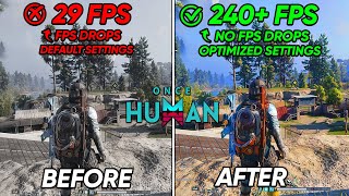 Once Human FPS BOOST Guide 🔧💥 | Best Settings for Max FPS & Performance!