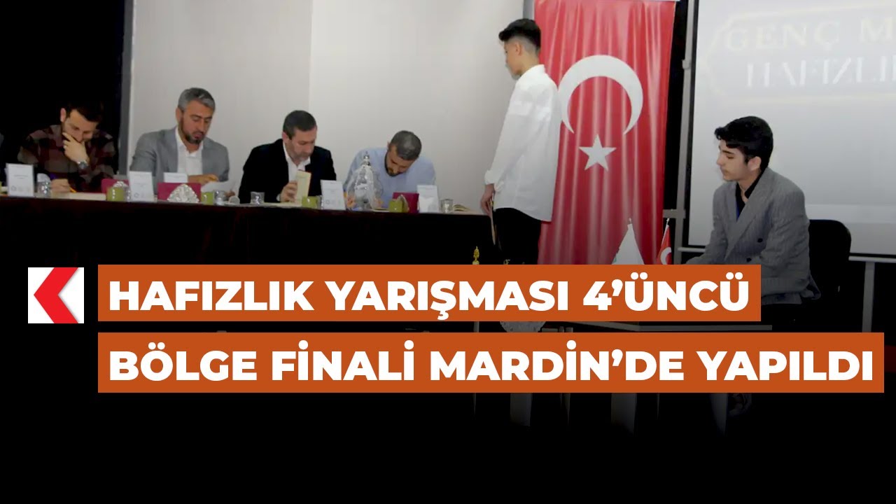 Hafızlık Yarışması 4’üncü Bölge Finali Mardin’de yapıldı