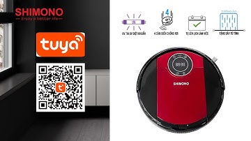 ROBOT HÚT BỤI LAU NHÀ SHIMONO | ZK808RB | Hướng dẫn kết nốI app