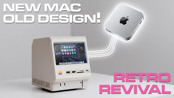 🍎️ Is This The Coolest Retro Mac Mini Dock Ever?