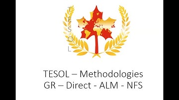 Lecture 2 - TESOL Methodologies