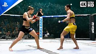 UFC 6 | Ronda Rousey vs Amanda Nunes Gameplay (PS5 Pro 4K 60FPS) screenshot 4
