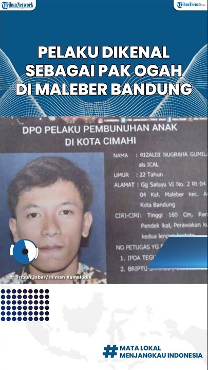 Pelaku Penusukan Bocah SD di Cimahi Dikenal Sebagai Pak Ogah di Perempatan Maleber Bandung