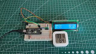 ATSAMD21G18A - AHT21B Relative Humidity and Temperature Sensor - I2C