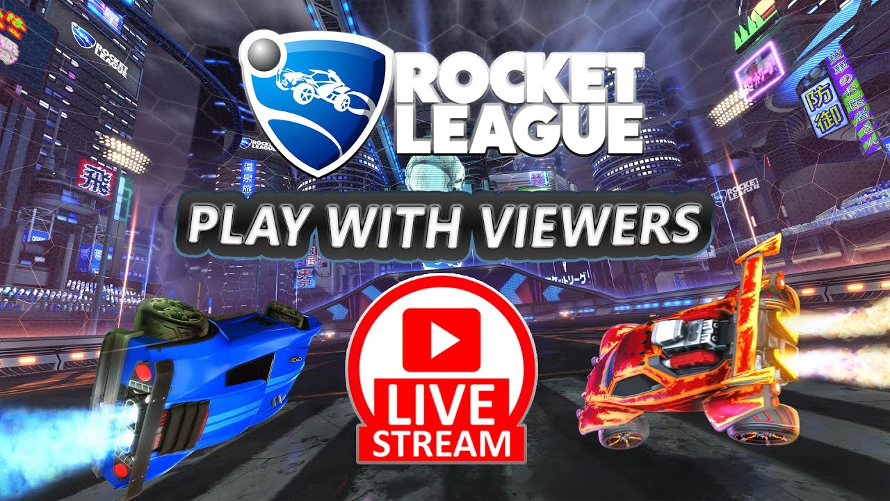 🔴 LIVE - rocket league playing with viewers private match #174