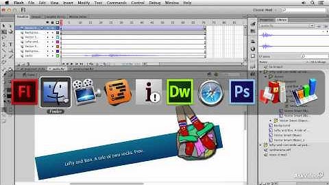 Flash CS6 103: Audio Scripting and Exporting - 16. Exporting to animated GIF