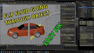 Flip Fluid Going Through Obstacle  Easy Fix