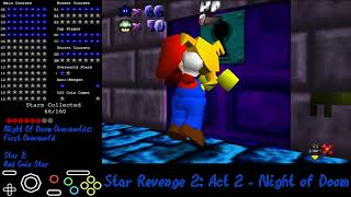 Star Revenge 2: Night of Doom (v1.2) - Overworld Stars (Savestateless)