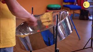 Authentic Steel Pan or Idiophone instrument