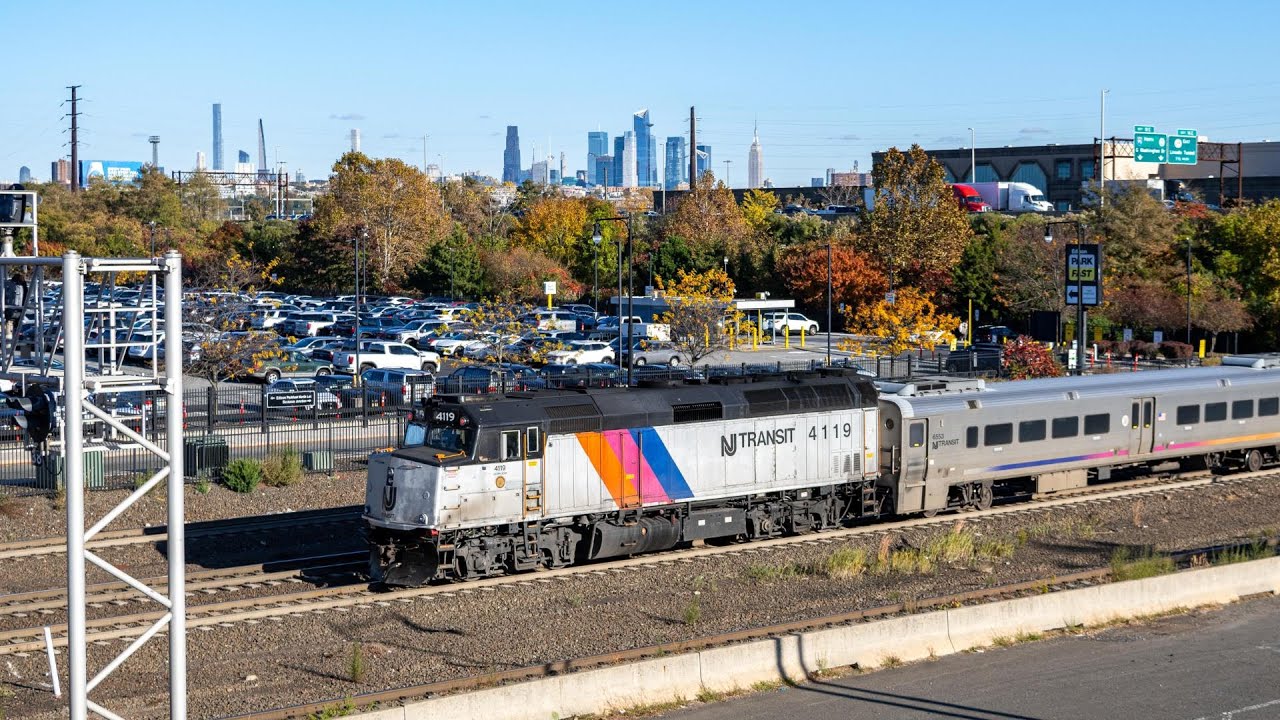A Quick Afternoon of Diesels At NJT's Secaucus Junction, Railfanning Secaucus, NJ 10/27/25