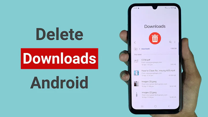 How to Delete Downloads on Android