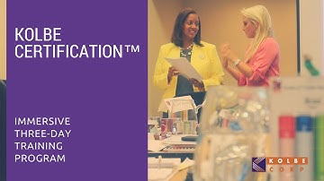 Kolbe Certification™