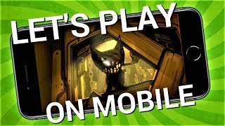 Bendy & the Ink Machine on iPhone! (Full Chapter 1 Gameplay) screenshot 5