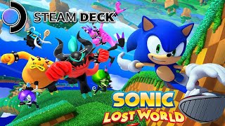 Sonic Lost World (PC) Steam Deck Gameplay - Docked [1080p 60fps]