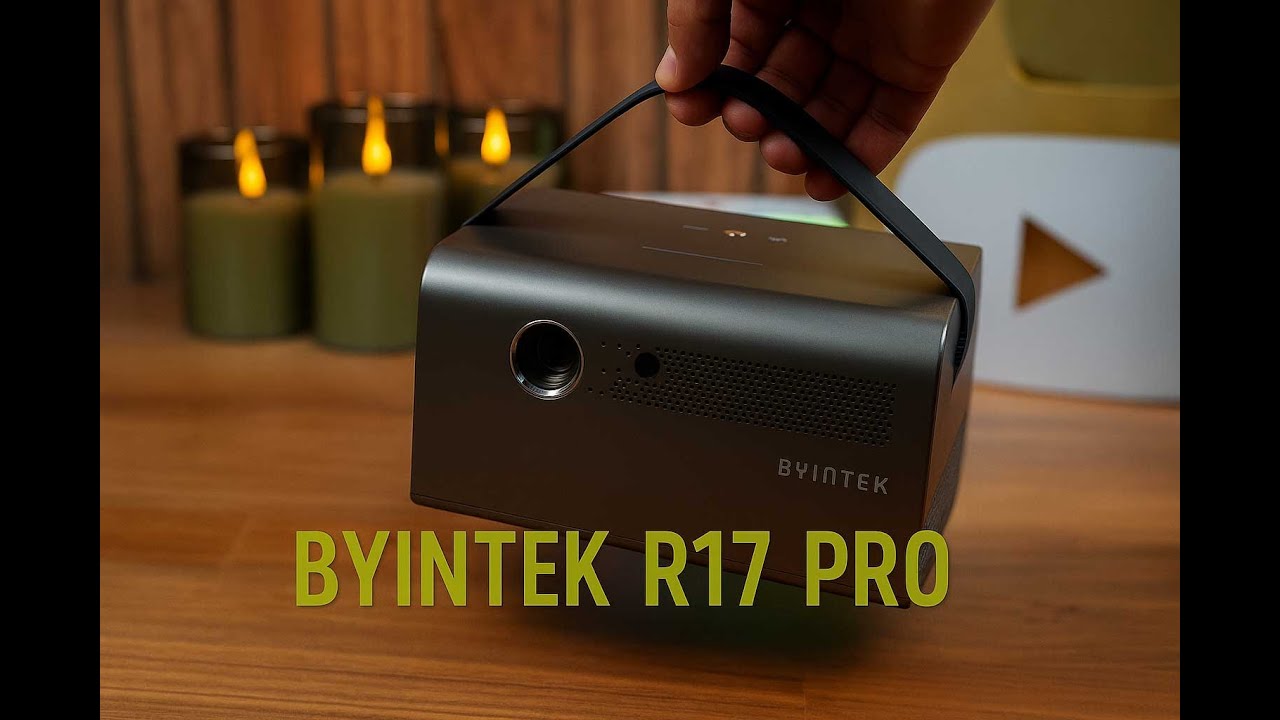 BYINTEK R17 Pro | Portable Projector for Teaching & More 