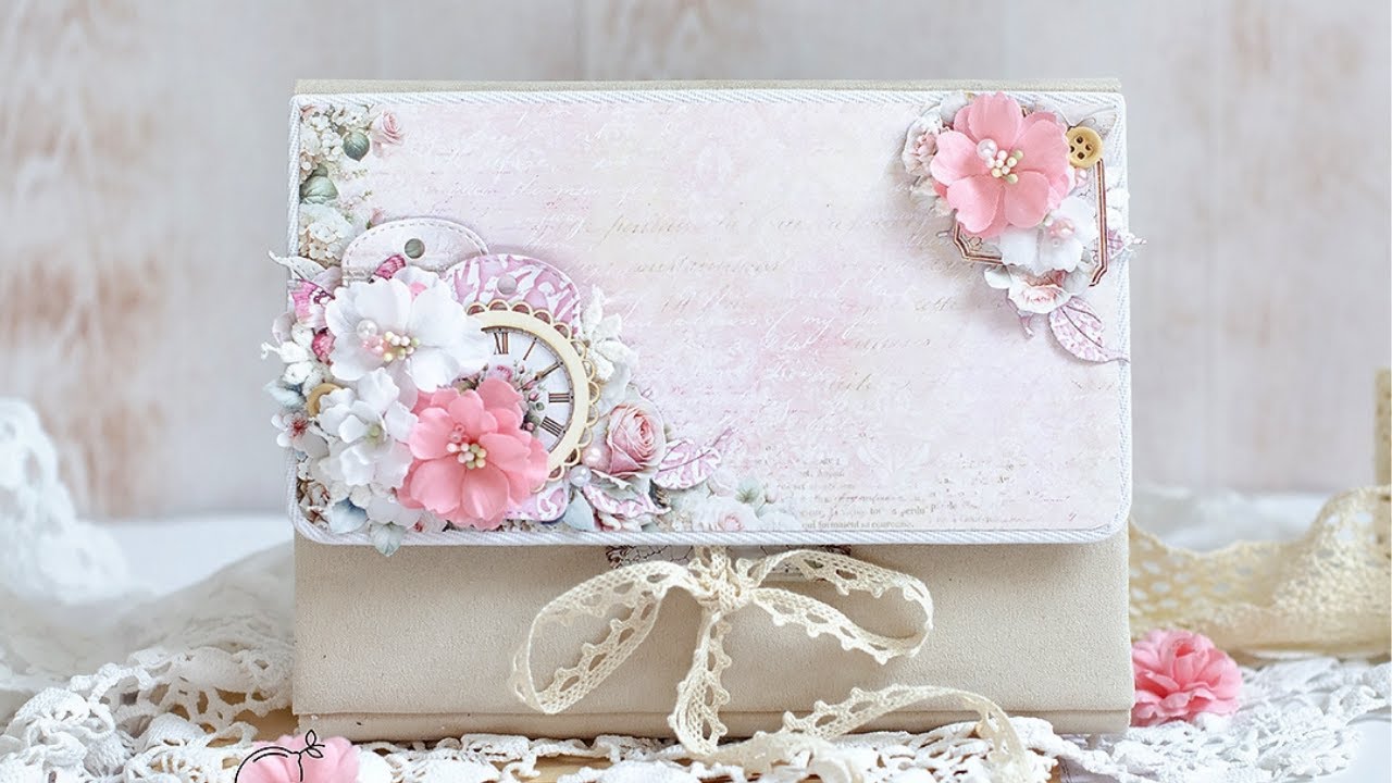 Альбом фолио - учебник - Как сделать альбом скрапбукинг - Бумага Lemoncraft Today