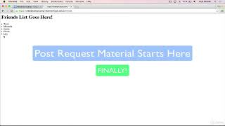 17    Post Requests Part 1 in Node JS     Express Node JS      Full tutorial for Beginners