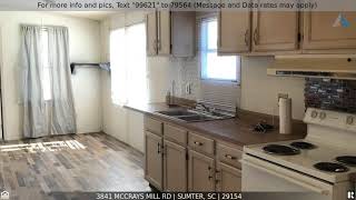 Priced at $69,999 - 3841 MCCRAYS MILL RD, Sumter, SC 29154