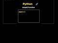 18. range() function in Python #coding #datascience