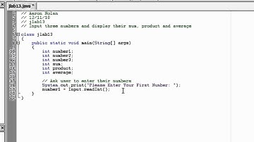 TheJavaFiles - Jlab13