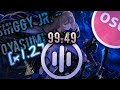 [osu!mania] Shiggy Jr. - Oyasumi [1 - 2 - 3   x1.2] 5.80 ⭐ 4k | 99.49% [S] FC