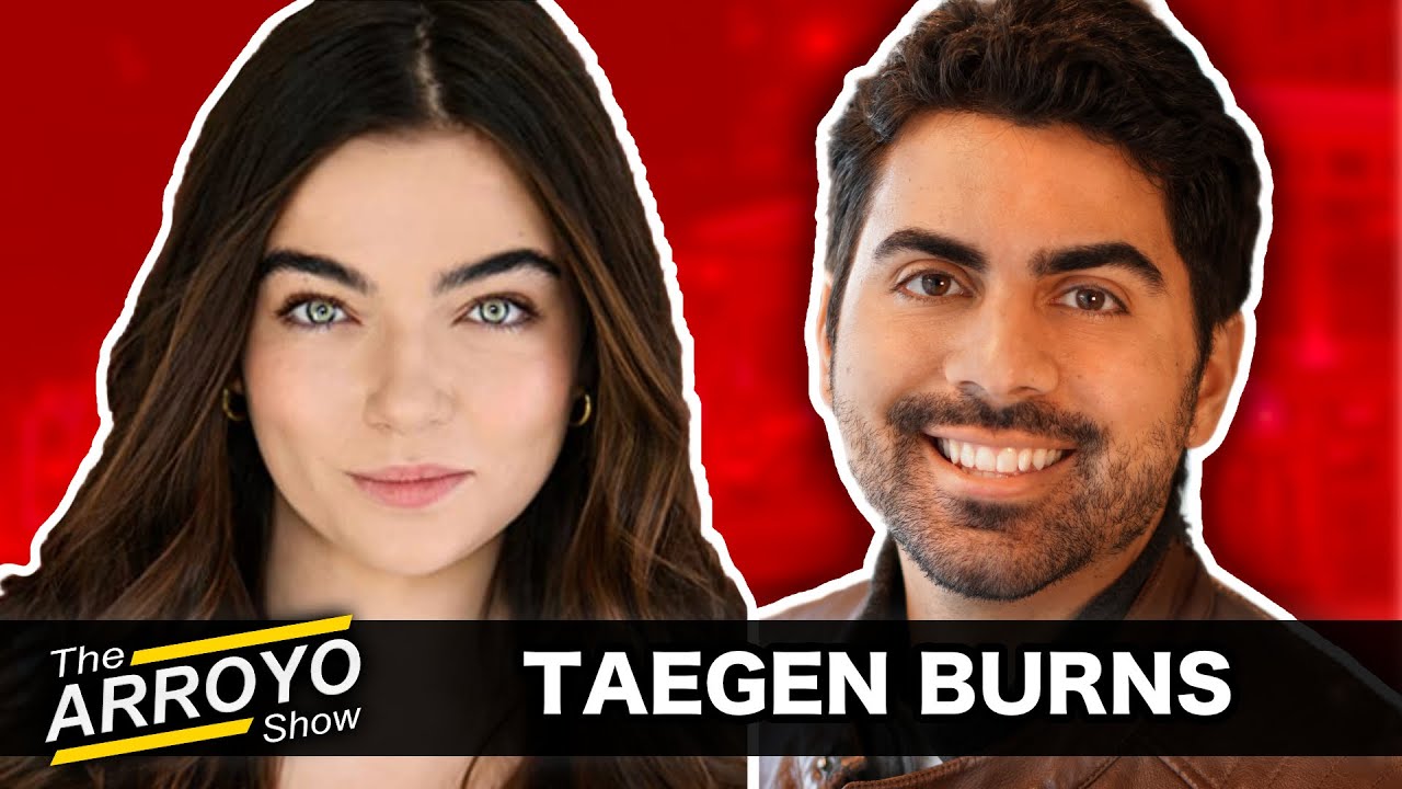 TAEGEN BURNS Full Interview 2023 Driving, Might Ducks Season 2, Cast