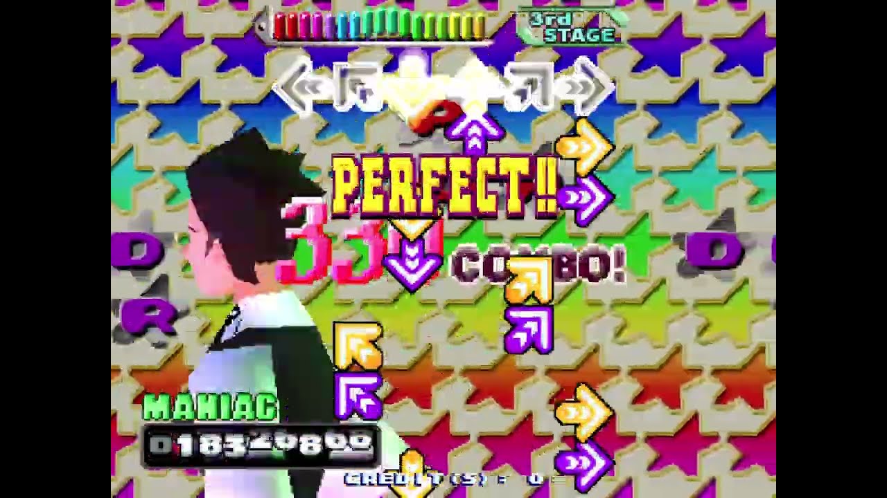 DanceDanceRevolution 4thMIX PLUS Solo (Arcade / 2000) - Gameplay