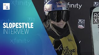 Kelly Sildaru (EST) | Quotes | Women's Slopestyle | Mammoth | FIS Freestyle